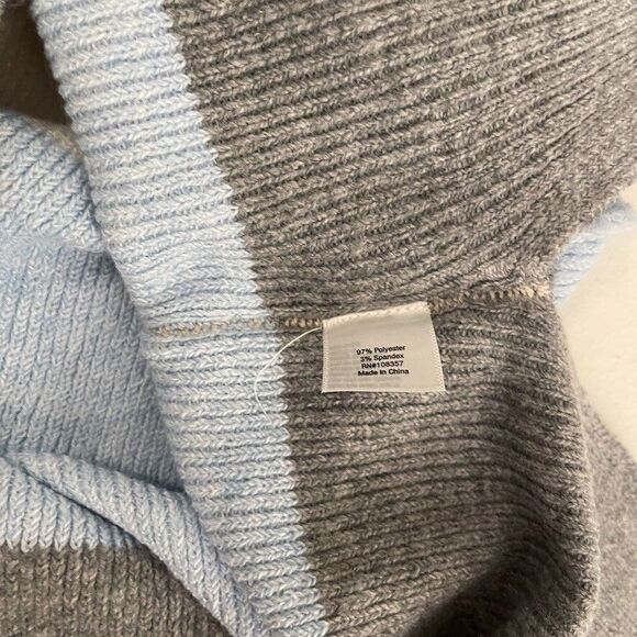 Arizona Jeans Co Sweater Women's Medium Striped Knit Pullover Colorful NWT - Picture 10 of 10